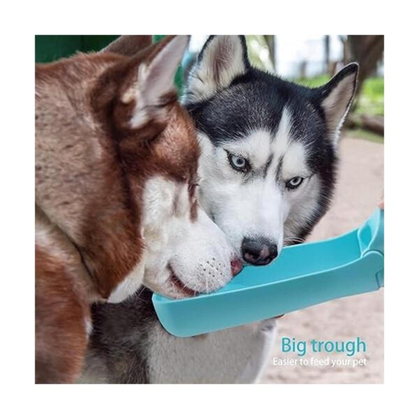 Botella de agua portátil para perros para caminar_4