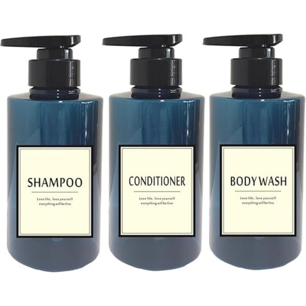 Botellas de champú de 10.1 fl oz recargables_1