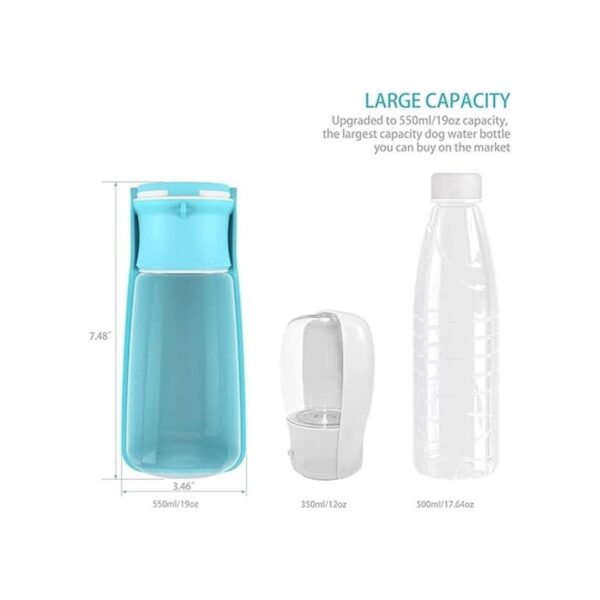 Botella de agua portátil para perros para caminar_3