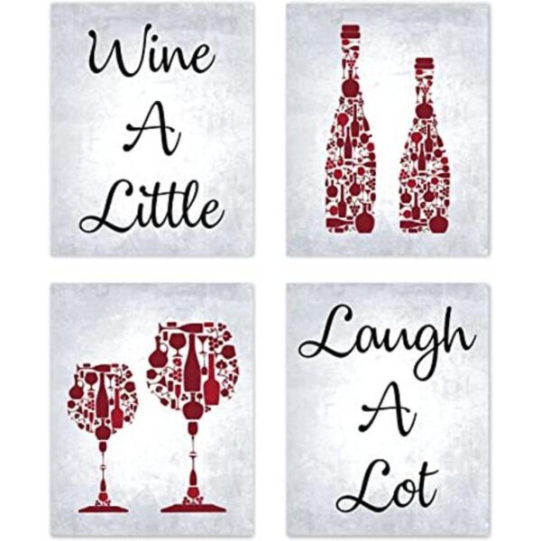 Botellas de mosaico para decoración de vino color rojo y_1