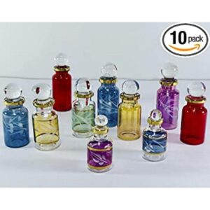 Botellas de perfume egipcio botellas de vidrio soplado_1