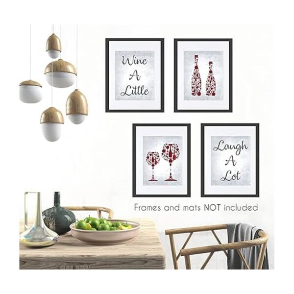 Botellas de mosaico para decoración de vino color rojo y_3