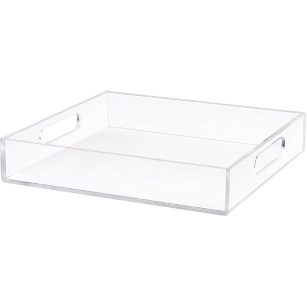 Boxalls Bandeja transparente para servir 12.0 x 16.0 in