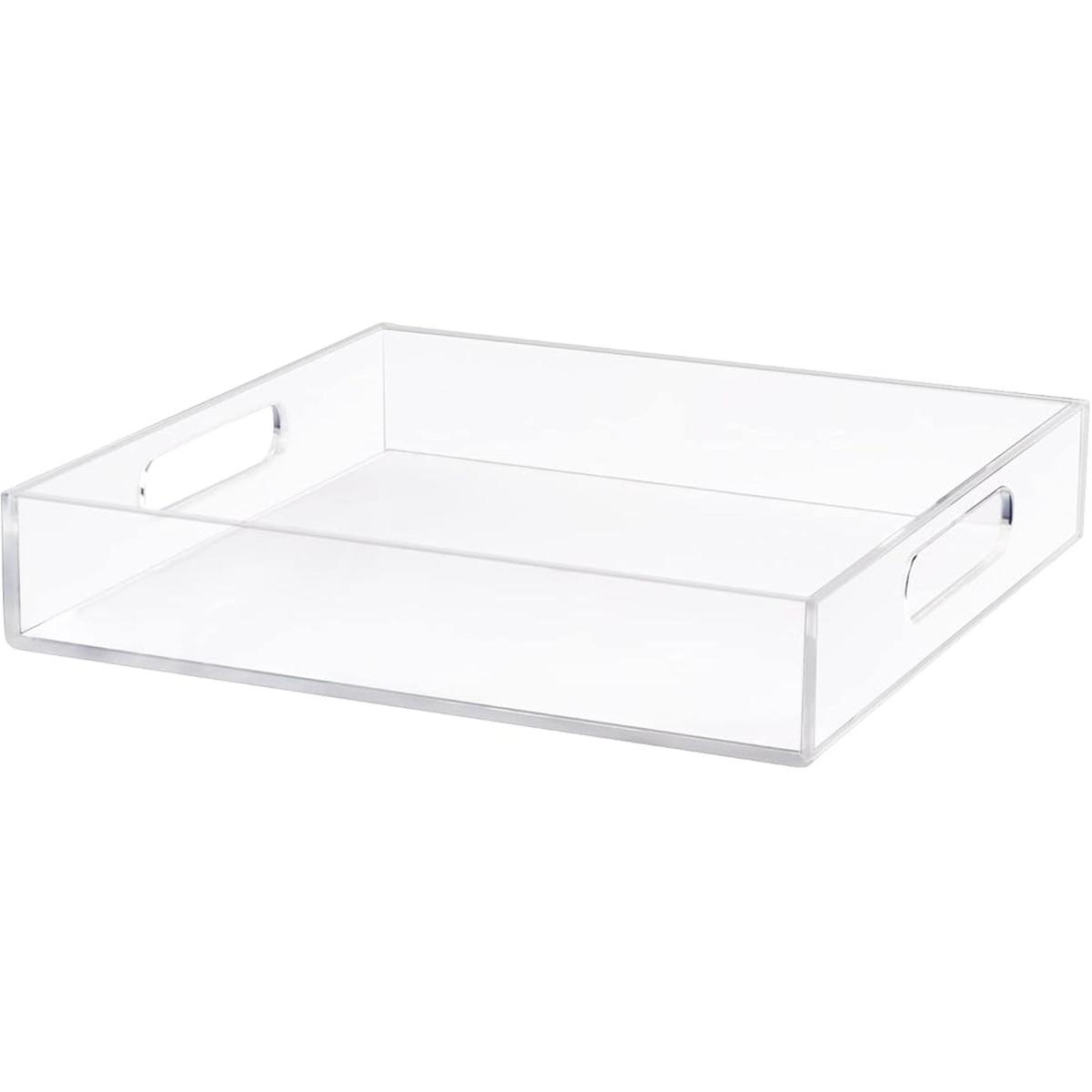 Boxalls Bandeja transparente para servir 12.0 x 16.0 in