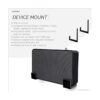 Brainwavz Caja de cables de 2.5 pulgadas adhesivo y_2