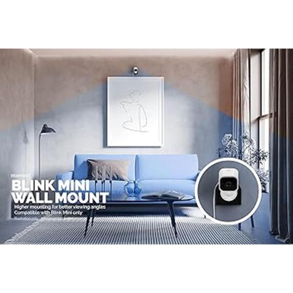 Brainwavz Soporte de pared adhesivo para cámara Blink_4