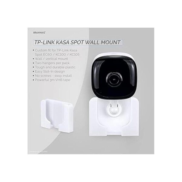 Brainwavz Soporte de pared adhesivo para cámara de punto