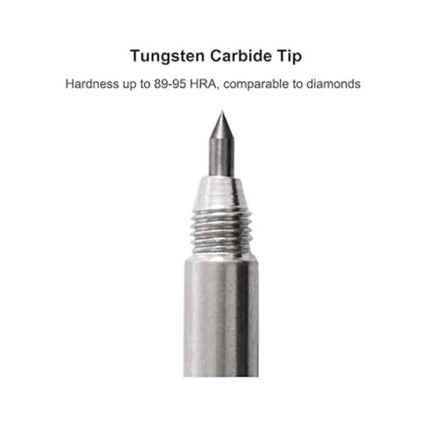 BravOne Juego de 4 tijeras de carburo de tungsteno con