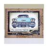 Briartw Retro Cars Happy Birthday Gift Automobile 2 sellos