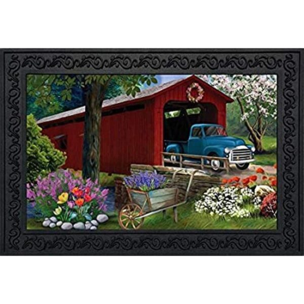 Briarwood Lane Felpudo floral de primavera para_1
