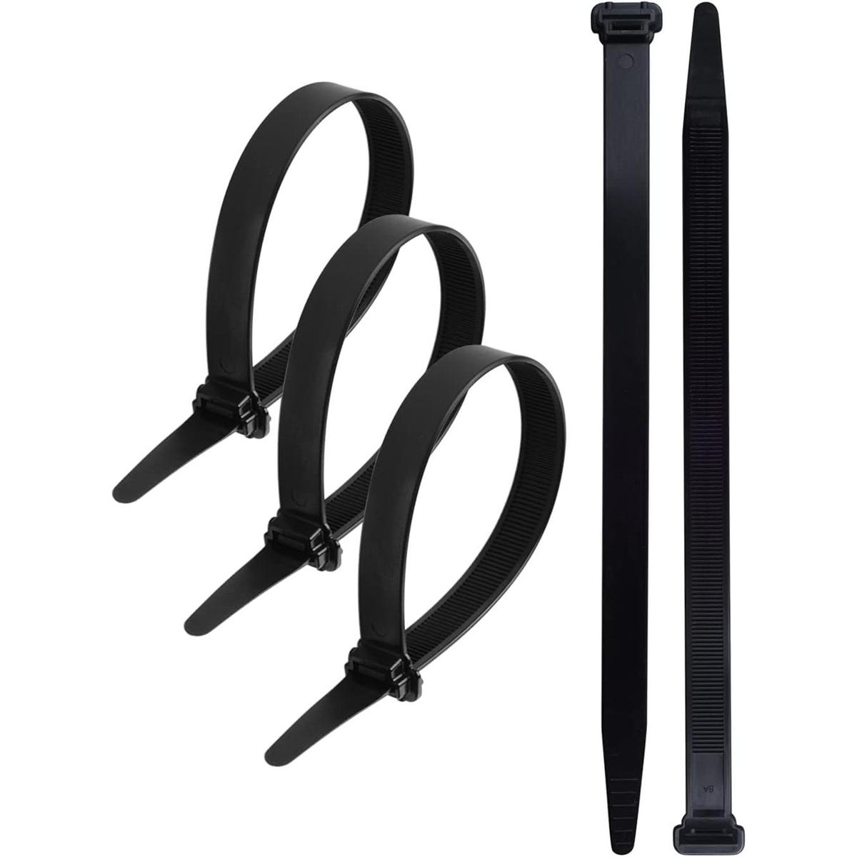 Bridas de cremallera para cables 50 piezas industriales