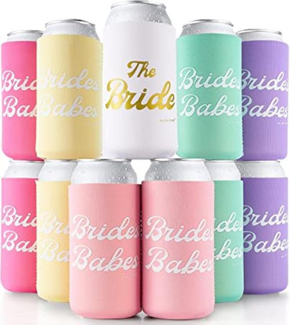 Brides Babes Juego de 11 fundas para latas de neopreno
