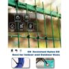 Bridas de cremallera para cables 50 piezas industriales
