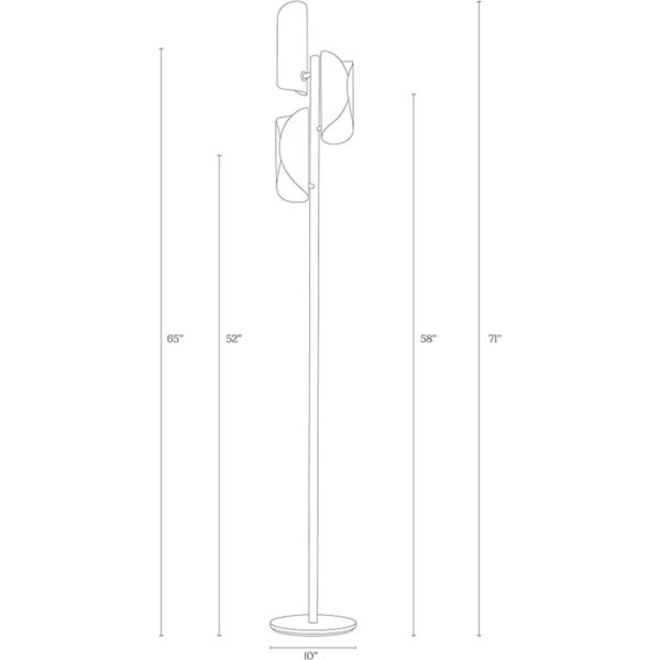 Brightech Lyra Lámpara de pie LED para árbol de mediados_2