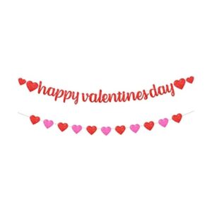 Brillante pancarta de feliz día de San Valentín 10 pies