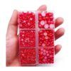 Briskbloom 3600 medias perlas rojas con parte trasera_6
