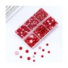 Briskbloom 3600 medias perlas rojas con parte trasera_2