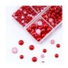 Briskbloom 3600 medias perlas rojas con parte trasera_3