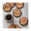 Britimes Juego de 6 posavasos para bebidas absorbentes con_4