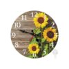 Britimes Reloj de pared redondo silencioso sin tictac 10_1