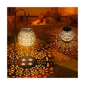 Brizled Linterna solar paquete de 2 luces LED solares_1
