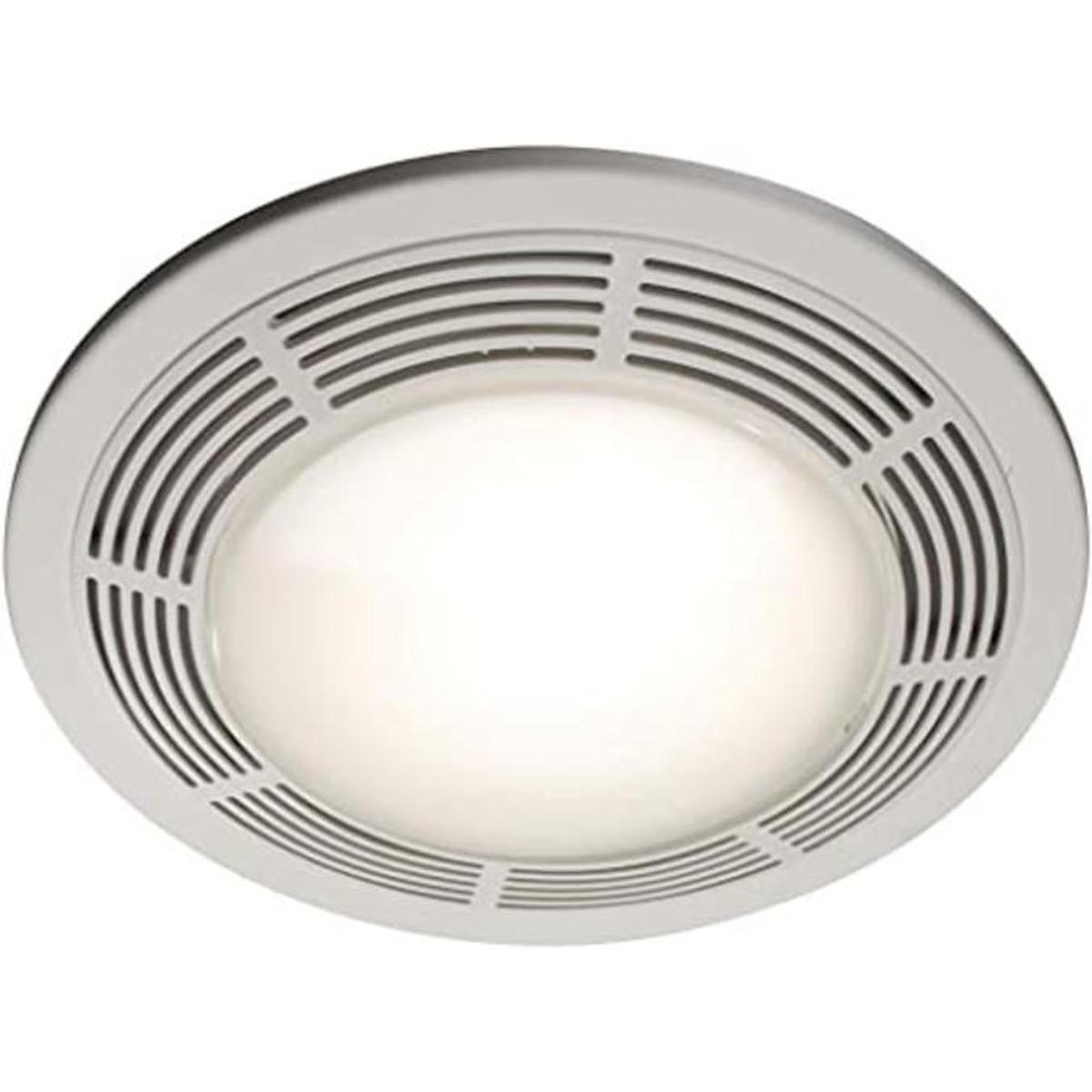 Broan Ventilador y luz combinación Blanco 750