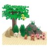 BroTex Accesorios para plantas para árbol selva piezas_2
