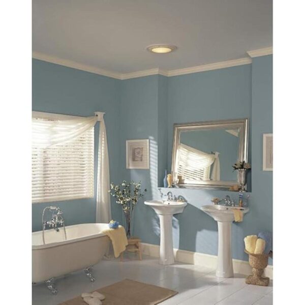Broan Ventilador y luz combinación Blanco 750_4