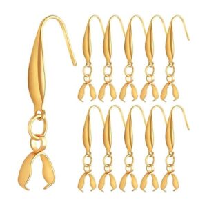 BronaGrand 30 ganchos de acero inoxidable chapados en oro