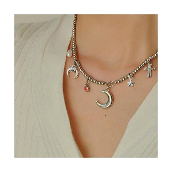 BronaGrand Colgantes de plata antigua de 3.53 oz con