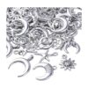 BronaGrand Colgantes de plata antigua de 3.53 oz con