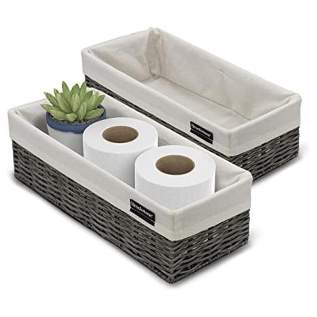 Brookstone BKH1545 Paquete de 2 Canasta tejida