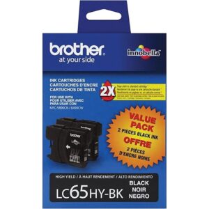 Brother LC65HYBK2 Cartucho de tinta de alto rendimiento 2_1