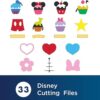 Brother ScanNCut Disney Pattern Collection 3 CADSNP03