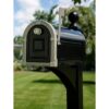 Brunswick Buzón de correo grande acero con níquel