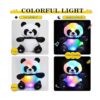 Bstaofy Oso de panda con luz musical juguete de peluche_6