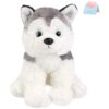 Bstaofy Peluche Husky de 12 pulgadas realista para_1