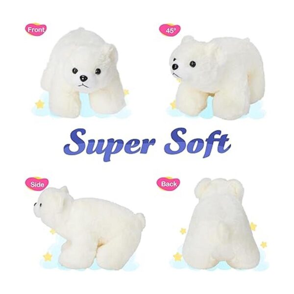 Bstaofy Peluche de oso polar con luz LED con luz_5