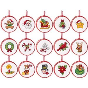 Bucilla Colección clásica de Navidad juego de 14 adornos_1