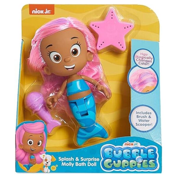 Bubble Guppies Muñeca de baño Molly Splash and Surprise de_4