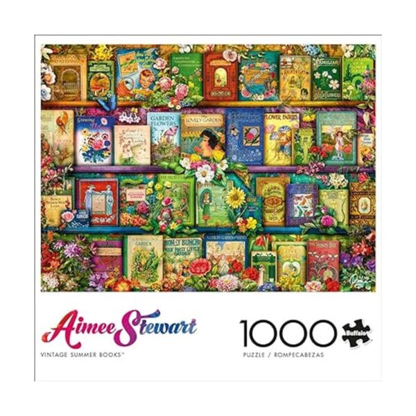Buffalo Games Aimee Stewart Libros de verano vintage_2