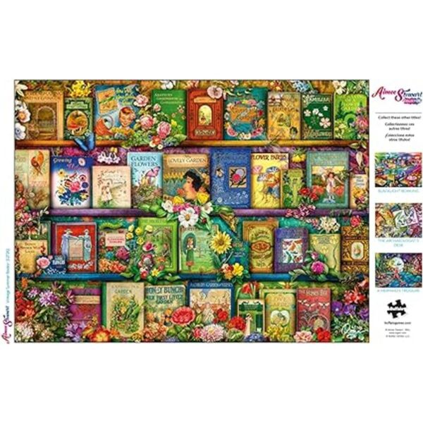 Buffalo Games Aimee Stewart Libros de verano vintage_5