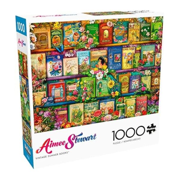 Buffalo Games Aimee Stewart Libros de verano vintage_3