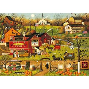 Buffalo Games Charles Wysocki Blackbirds Roost at Mill_1