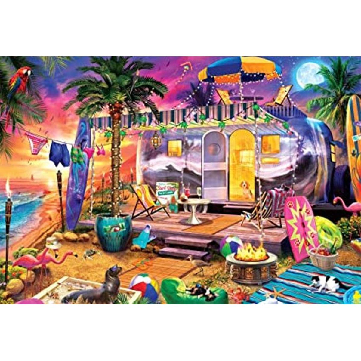 Buffalo Games Beach Holiday Rompecabezas de 2000 piezas
