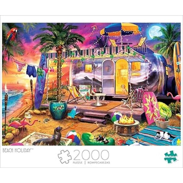 Buffalo Games Beach Holiday Rompecabezas de 2000 piezas_2