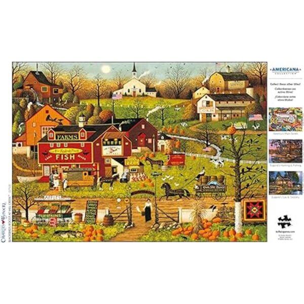Buffalo Games Charles Wysocki Blackbirds Roost at Mill_5