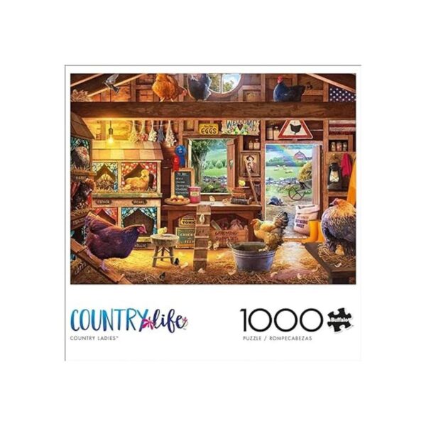 Buffalo Games Country Ladies Rompecabezas de 1000 piezas_2