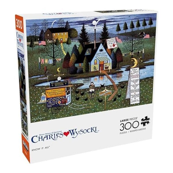 Buffalo Games Charles Wysocki Know It All Rompecabezas_3
