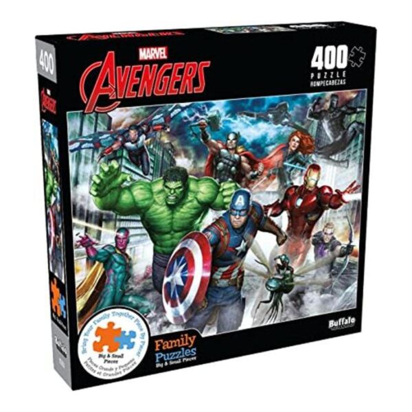Buffalo Games Marvel Ensamblar Rompecabezas de 400
